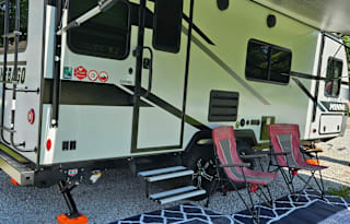 A & S Adventures.  Small towable that is dual axel