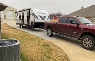 25ft Forest River Toy Hauler