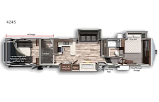 BRAND NEW 2022 Dutchmen RV Voltage 4245