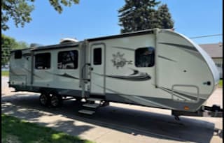 2019 Highland Ridge Bunk House with Triple Slide