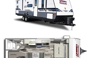 2022 Dutchmen Coleman Lantern LT 214BH