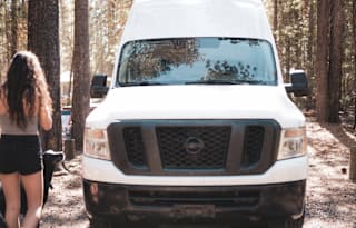 Running Water! Solar! Nissan High Top Campervan