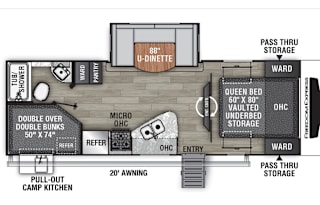 2020 Coachmen RV Freedom Express Ultra Lite 257BHS