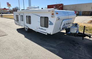 Hard Side Popup with amenities of a large TT
