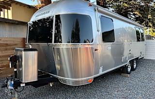 Fly in Our New Airstream Flying Cloud