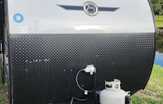 Solar powered trailer