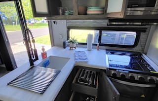"Silver Surfer Setups"  2022 Forest River Salem 36