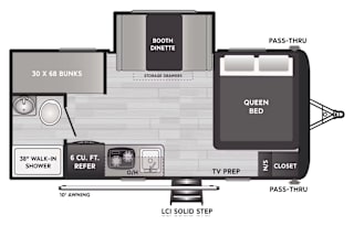 2024 Keystone RV Hideout 175BH