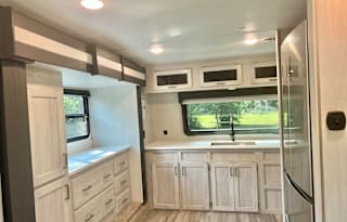 Rustic Retreats Pet-Friendly Camper