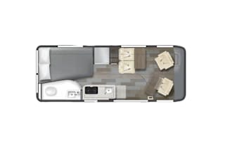 Road Ready The 23 Winnebago Travato, Off Grid A/C!