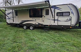 Tow behind camper available for rent