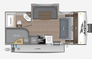 2024 Jayco Jay Feather Micro, Sleeps 5 adults