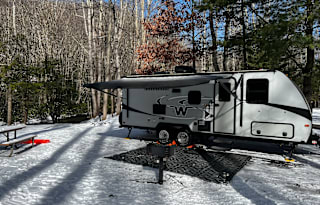 Cozy Winnebago for campground or off-grid camping