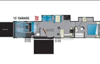 Luxury Road Warrior w/side porch!