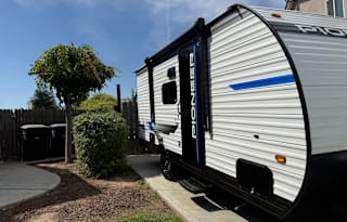 #2 James and Desiree fully loaded travel trailer