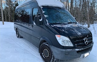 Ready for trekking! Sprinter van with living space