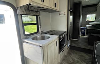 Kelsie & Kyle’s Mini RV Retreat