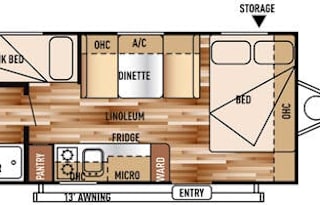 2015 Forest River RV Salem Cruise Lite 195BH