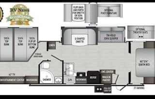 2021 Keystone RV Passport 3400QD GT Series
