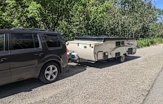 Super Comfortable A Frame Trailer, Pull Behind Anything!