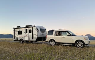 19' Trailer w/E-Bike & Solar, Pet-Friendly
