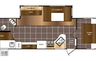 2017 Bunkhouse - Ideal for Family Camping!