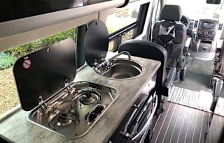 California Central Coast Night Sky - 2016 Airstream Lounge EXT