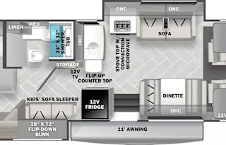 2024 Forest River RV Forester LE 3251DSLE Ford