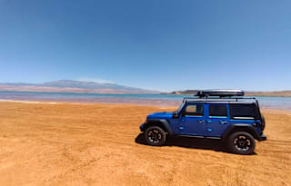 Adventure-Ready 2022 Hydro Blue Jeep Wrangler