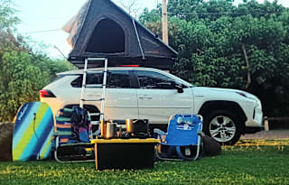 Toyota RAV4 Hybrid AWD,  RoofNest Camper top 43MPG