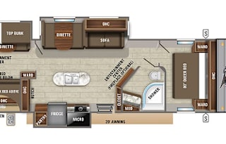 2021 Jayco Jay Flight with bunk room(Deliver only)