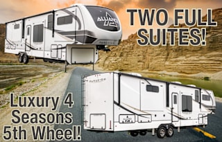 We Deliver & Setup! Luxury double suite RV!