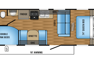 Luxe Galore! Newer, Ultra Clean! Spacious Bunks!