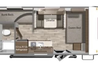 2023 Dutchmen RV Coleman Lantern LT Series 17B