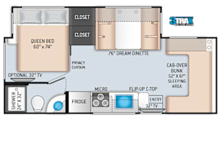 2021 Thor Four Winds MB-Sprinter 24BL