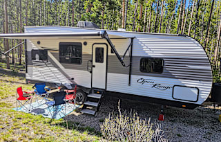 Cozy 2023 Open Range Bumper Pull