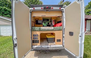 VanLife Promaster - Max Storage & Amenities
