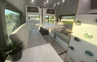 Family Size Mercedes-Benz Sprinter w/ Rock Wall