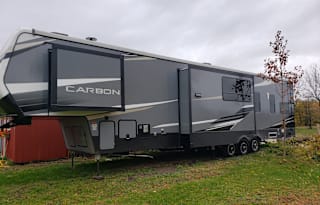 "Pooh" our wonderful fifth wheel toy hauler