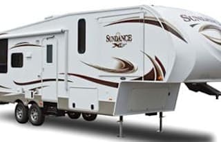 5th Wheel Camper Rental on Famous Devils Lake ND!