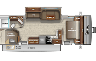 Fully Stocked '21 Bunkhouse w/ Private Queen Entry