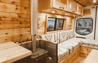 Tiny Cabin on Wheels-2019 Mercedes Sprinter