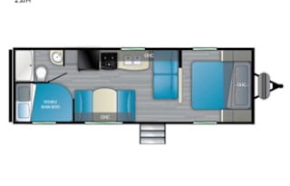 Sleeps 5. Most Essentials Provided.  We Deliver.