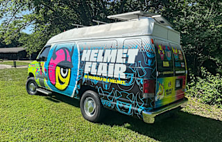 Custom van build out: Unique wrap