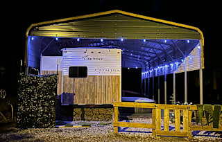 River Wolf Retreat (Stationary Camper)