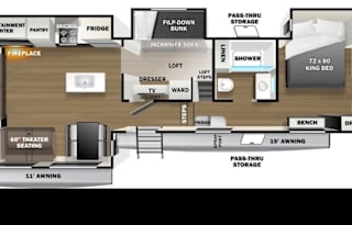 2022 Forest River RV Wildcat 369MBL