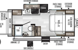 2020 Forest River RV Rockwood GEO Pro 19RB