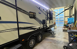 Bunk House Camper with Generator and Ramp Door!