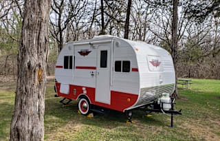 Escape the ordinary in the "Little Red Campette"