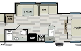 Mallori and Paul’s kid friendly trailer